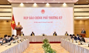 Họp báo Chính phủ thường kỳ tháng 1-2021